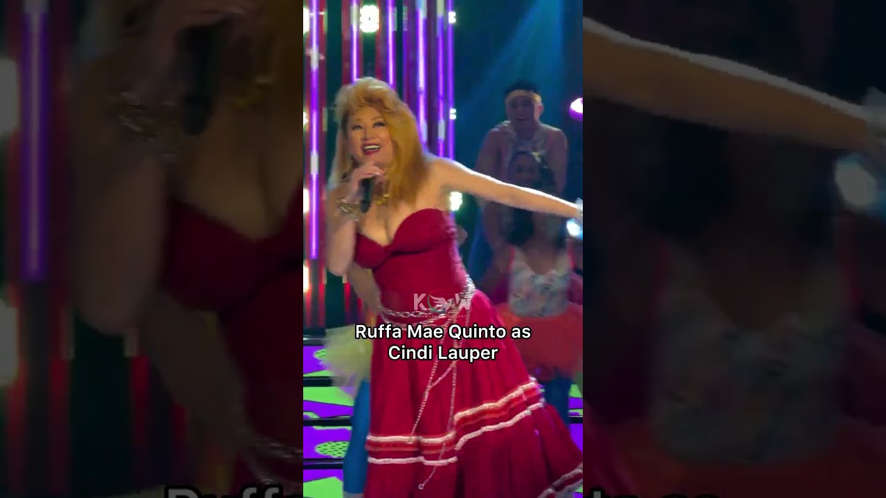 RUFFA MAE AS CYNDI LAUPER #trendingshorts