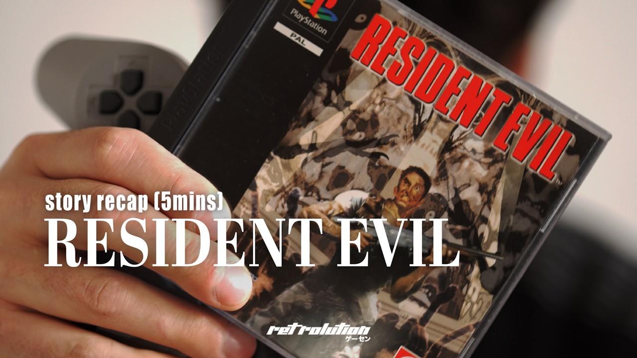 Resident Evil (1996) — The Story Recap (5mins) #re1 #ps1