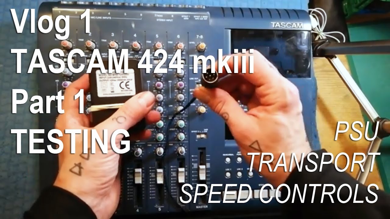 Tascam 424 mkIII portastudio | 1 | Тестирование
