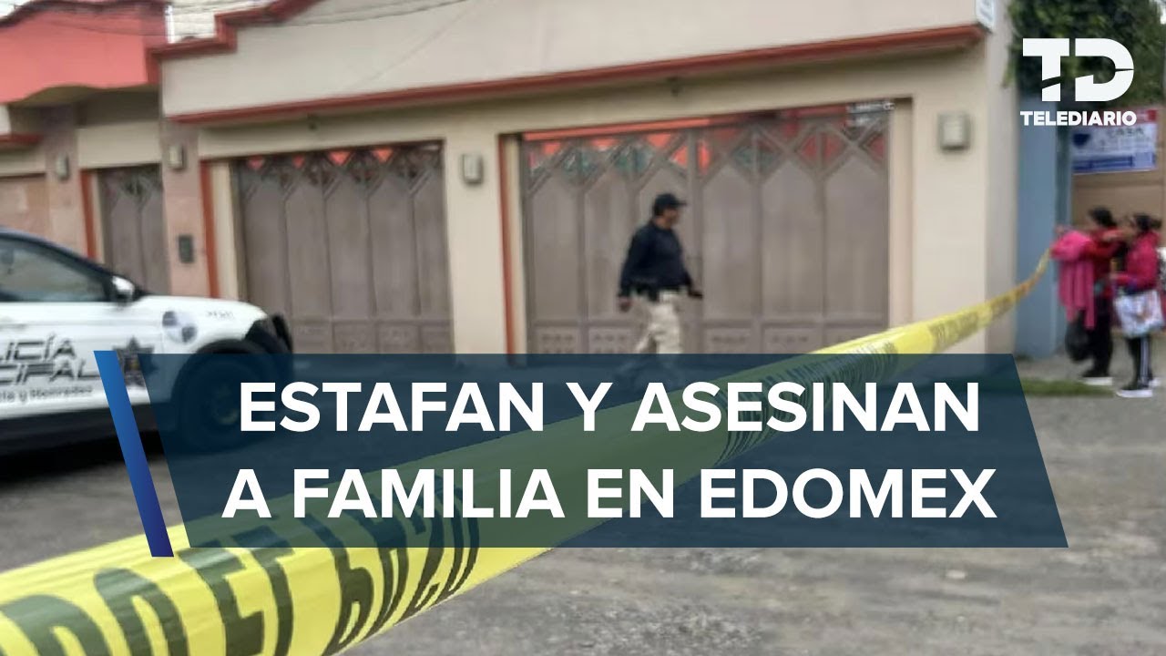 Familia de CdMx es asesinada y sus cuerpos son abandonados en Metepec
