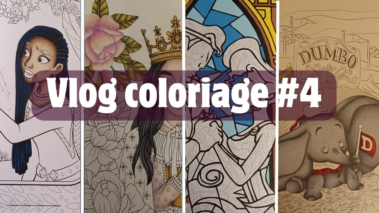 ✨ Je suis assez productive 😜🤩✨ // Vlog 04// Coloriage Adulte