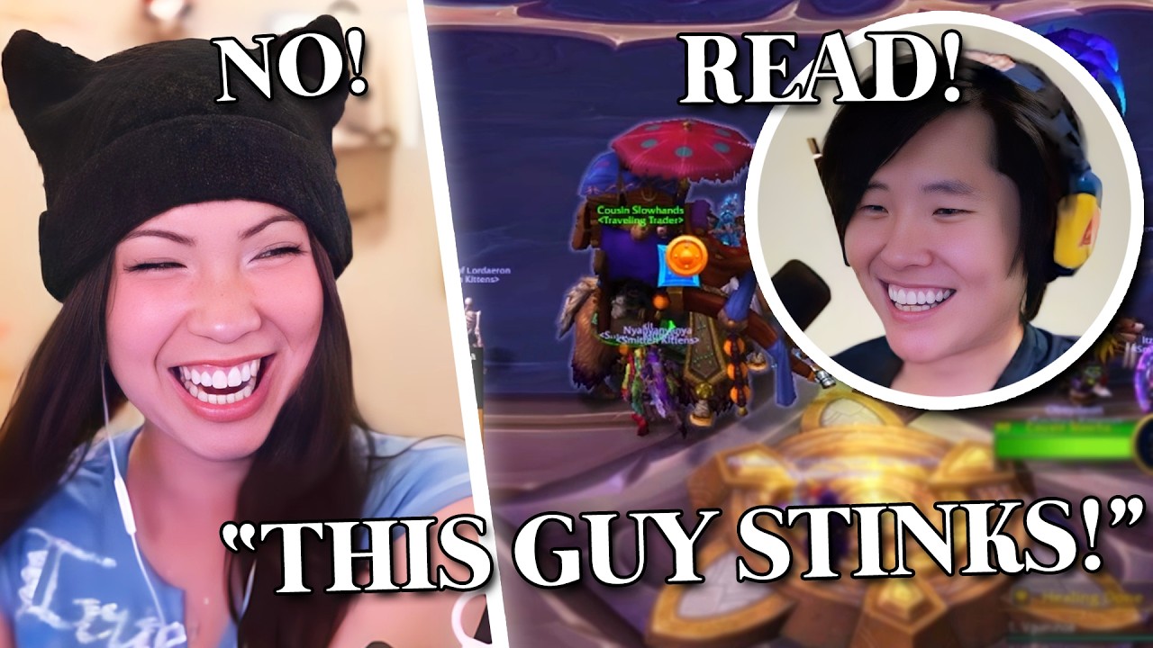 Когда группа Disguised Toast попросила всех почитать во время своего рейда в WoW