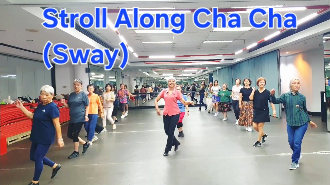 Stroll Along Cha Cha linedance. Choreo : John Sandham (ES) - 1997