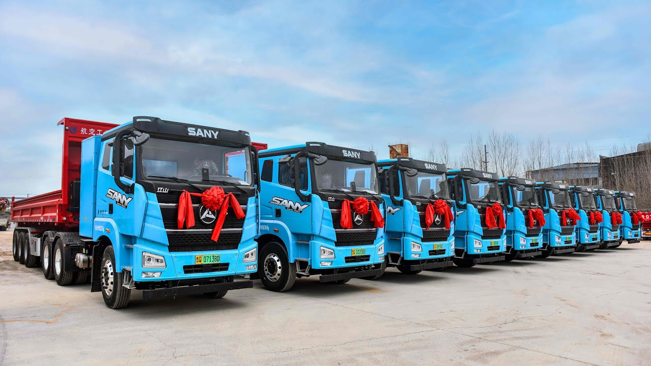 The 120th Electric Heavy Truck Successfully Delivered! 🚛⚡🎉