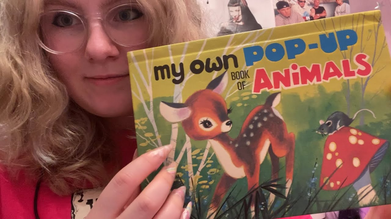 asmr // reading a story book