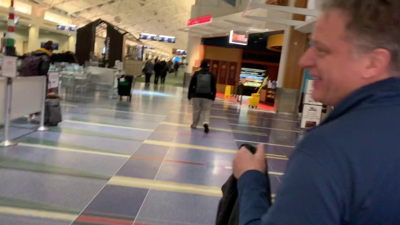 This kind passenger went above and beyond guiding this Blind girl and her guide dog!