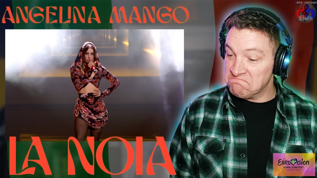AMERICAN REACTS to Angelina Mango - La Noia 🇮🇹 Italy ESC 2024