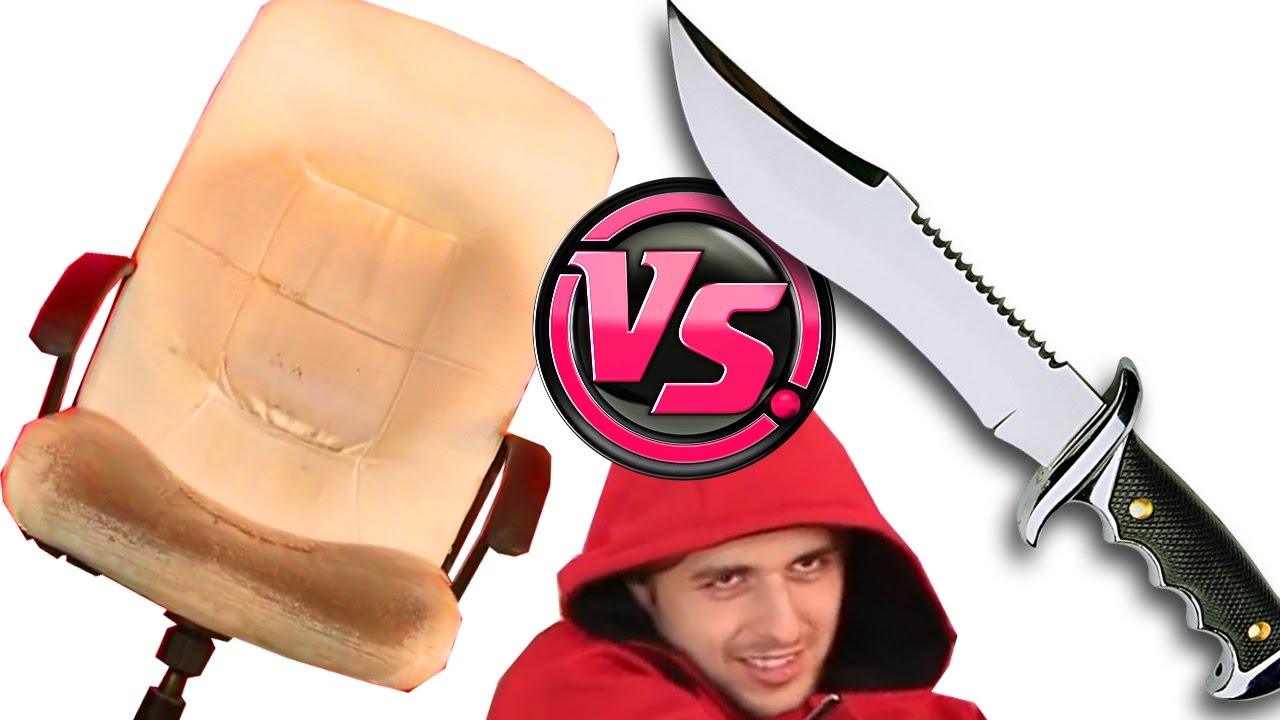 CUCHILLO vs SILLA GAMER 💫 (al fin!)