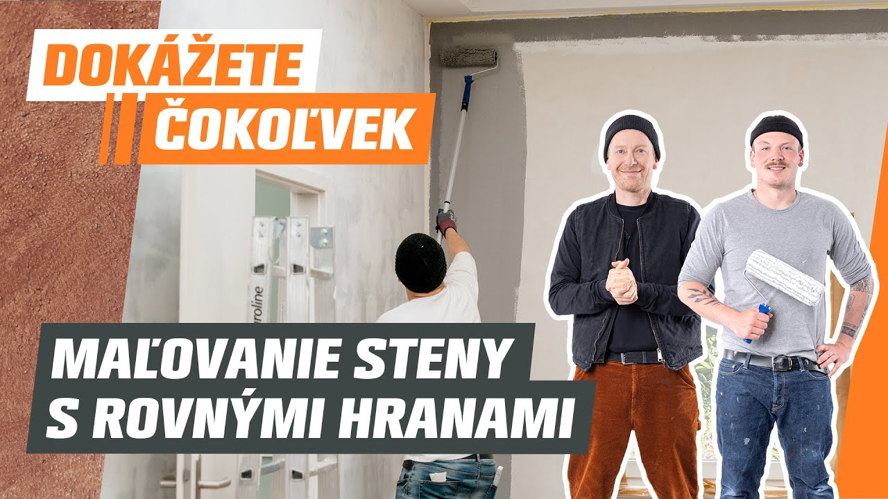 Maľovanie stien svojpomocne? Zvládnete to aj vy! Základom je penetrácia a výber kvalitnej farby.