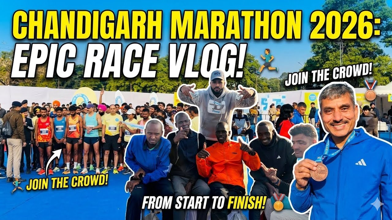Chandigarh Marathon 2026 | Prize Money Details | Bib Collection | 1 crore  winner🥇😱