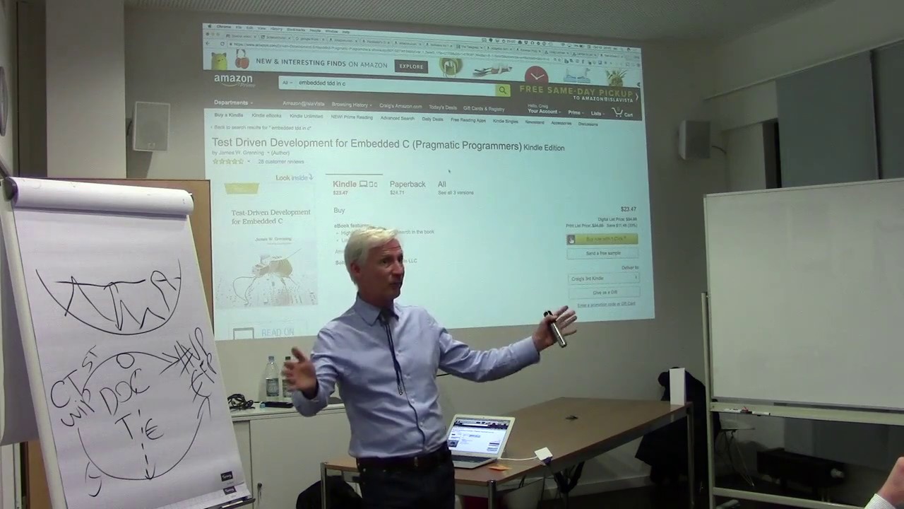 Craig Larman at Agile Munich: 