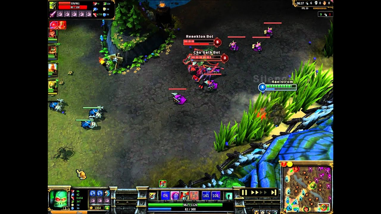 League of Legends - Renekton Bot OP.