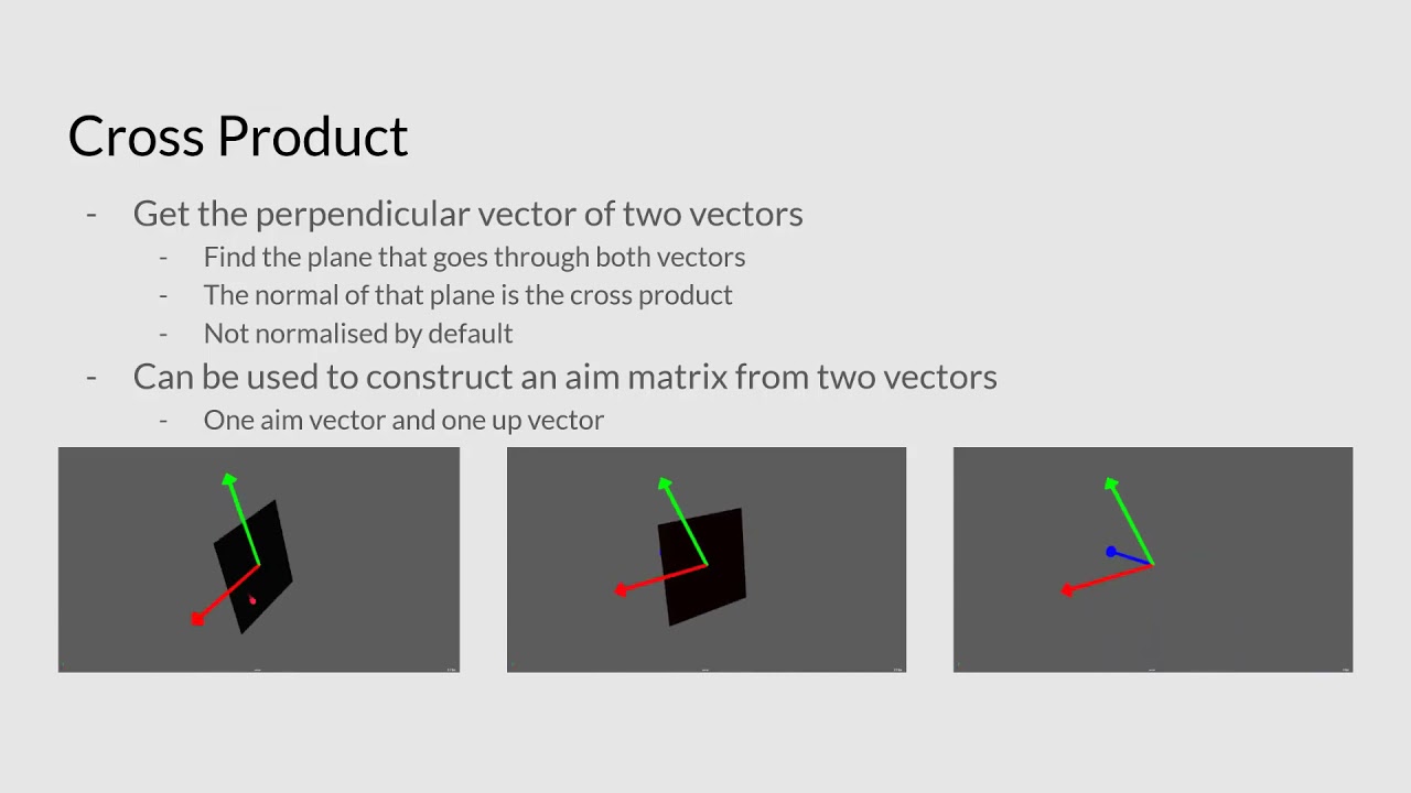 Maya Math - 04 - Vector math continued