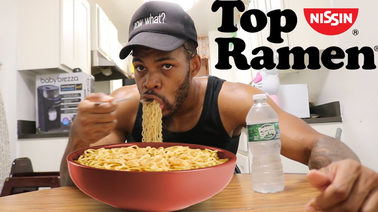 beef & chicken ramen mukbang!