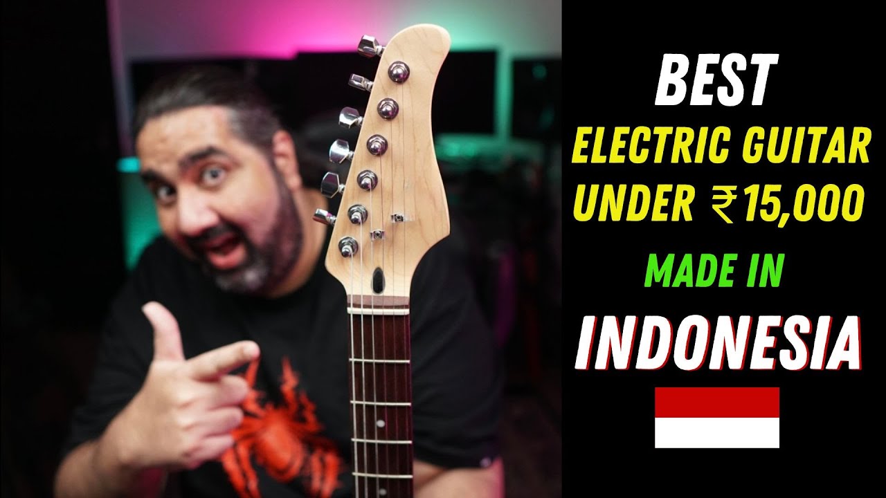 BEST Electric Guitar Under ₹15,000 That's Made In Indonesia 🇮🇩 | Cort G110 & Cort G115SE Review