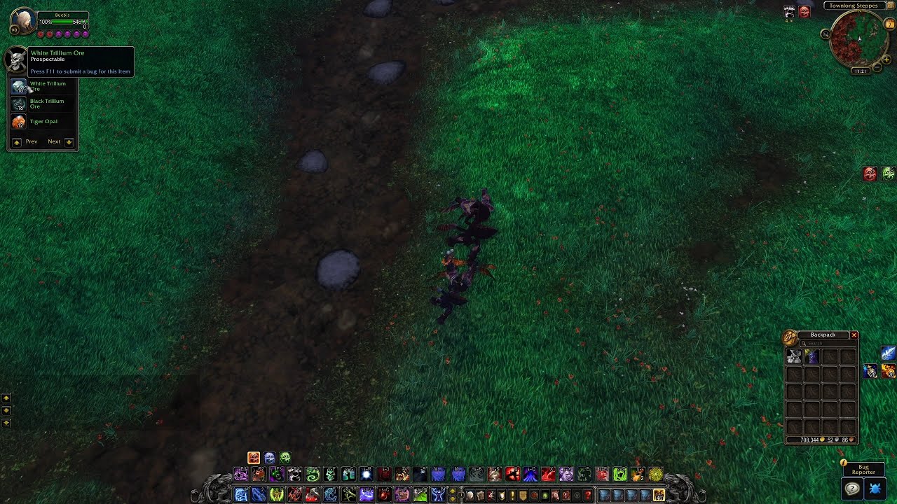 Big Bag of Jewels drop - 36x Trillium Ore, WoW MoP Classic