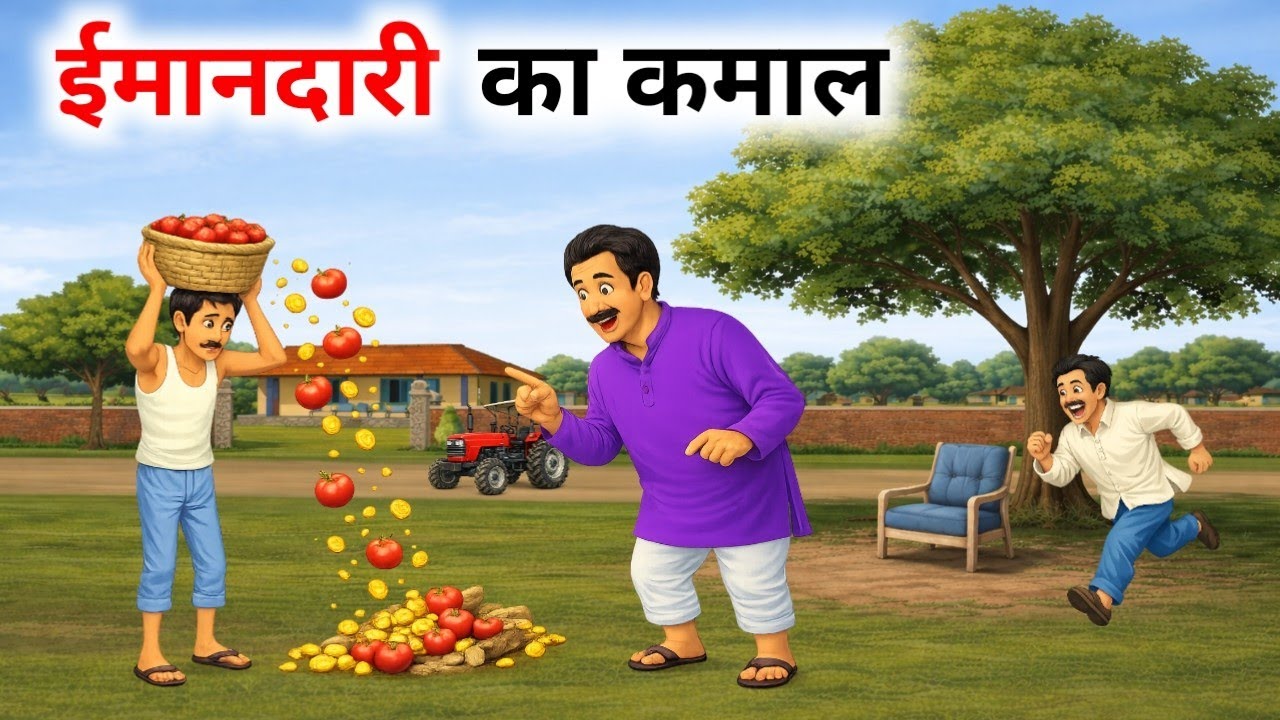 ईमानदारी का कमाल | IMANDARI KA KAMAL | HINDI KAHANIYA | HINDI STORIES | FYNOTOON 