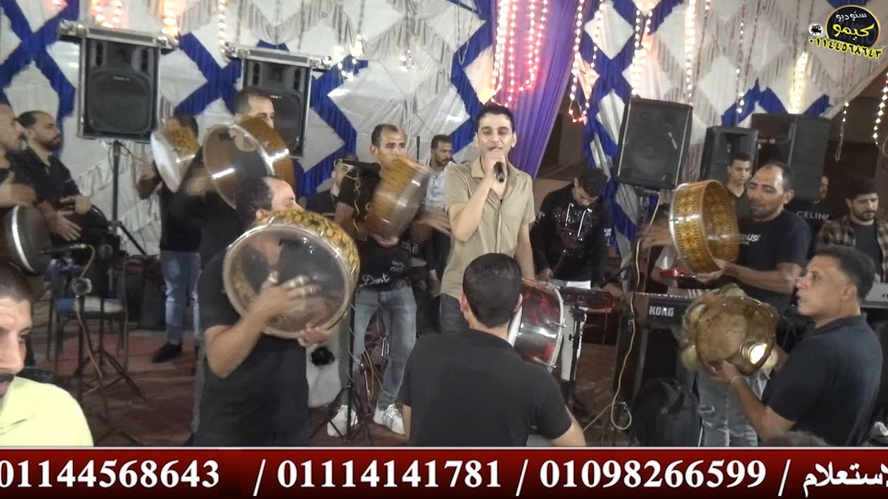 النجم احمد سرور من  فرحة العمده على الاطيوني