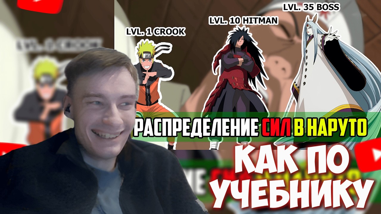 CEHR СМОТРИТ ДРЕВНЕЙШИЙ ТОП СИЛЬНЕЙШИХ ПЕРСОНАЖЕЙ НАРУТО / CEHR РЕАКЦИЯ НА Mr.Lonid
