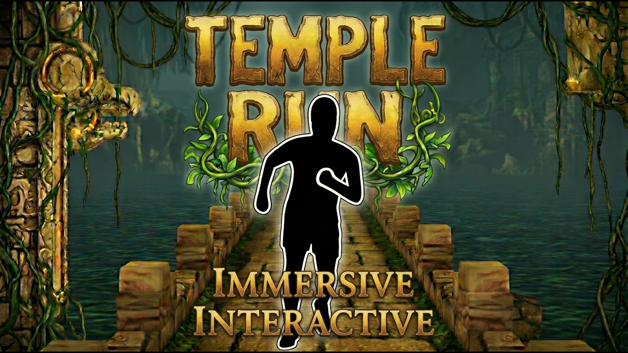 Temple Run Immersive Interactive Full Body Routine #4 🏃&zwj;♂️💎