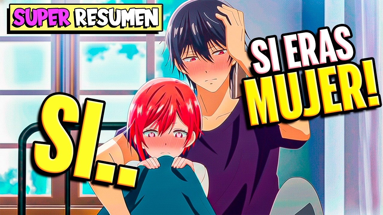 😈FINGIÓ ser HOMBRE por un TECHO y terminó BESADA por 2 CHICOS❤️|  VAMPIRE DORMITORY RESUMEN