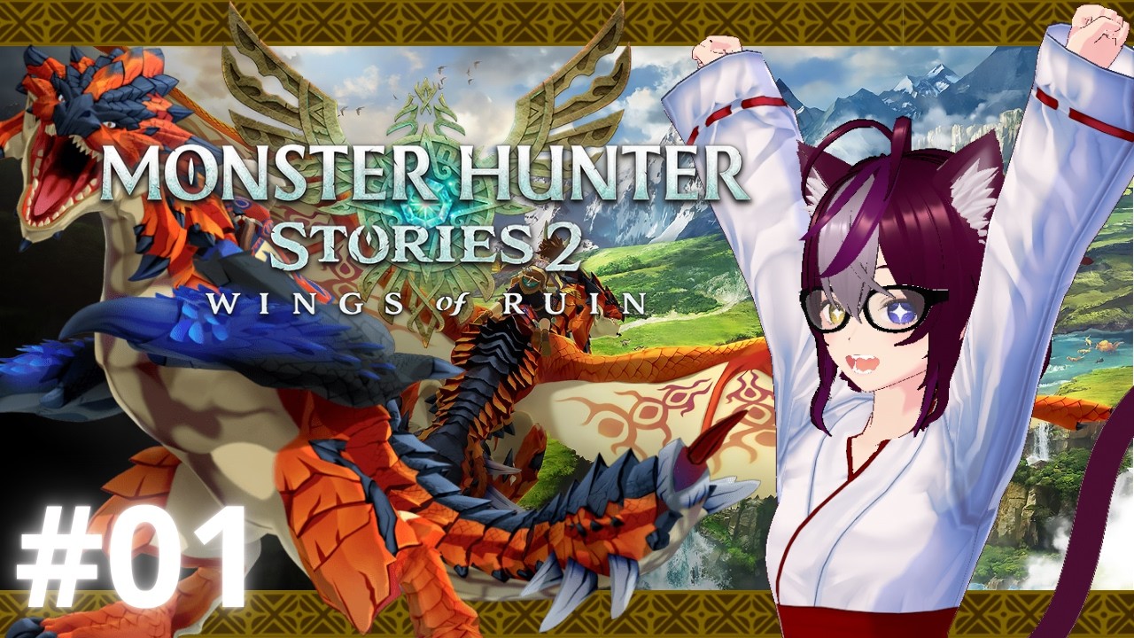 [ Monster Hunter Stories 2 ] Começo de uma nova aventura para se tornar Rider