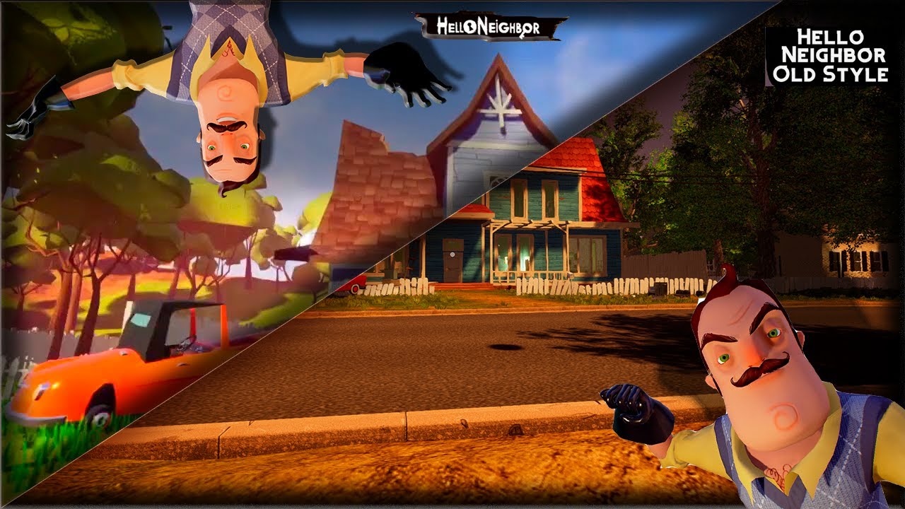 Старо-новый hello neighbor (обзор мода Old Style)