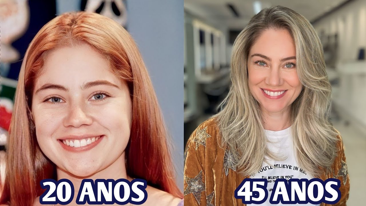 ANTES E DEPOIS DOS ATORES DE MALHAÇÃO 1998 COM IDADES