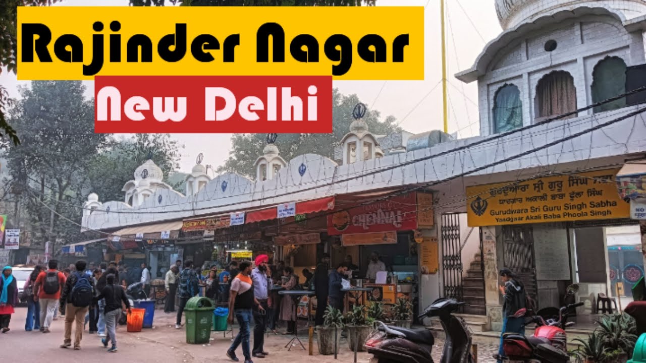 Walking Tour: Old Rajinder Nagar, Shankar Road, New Delhi. @newdelhibharat #walkingtour