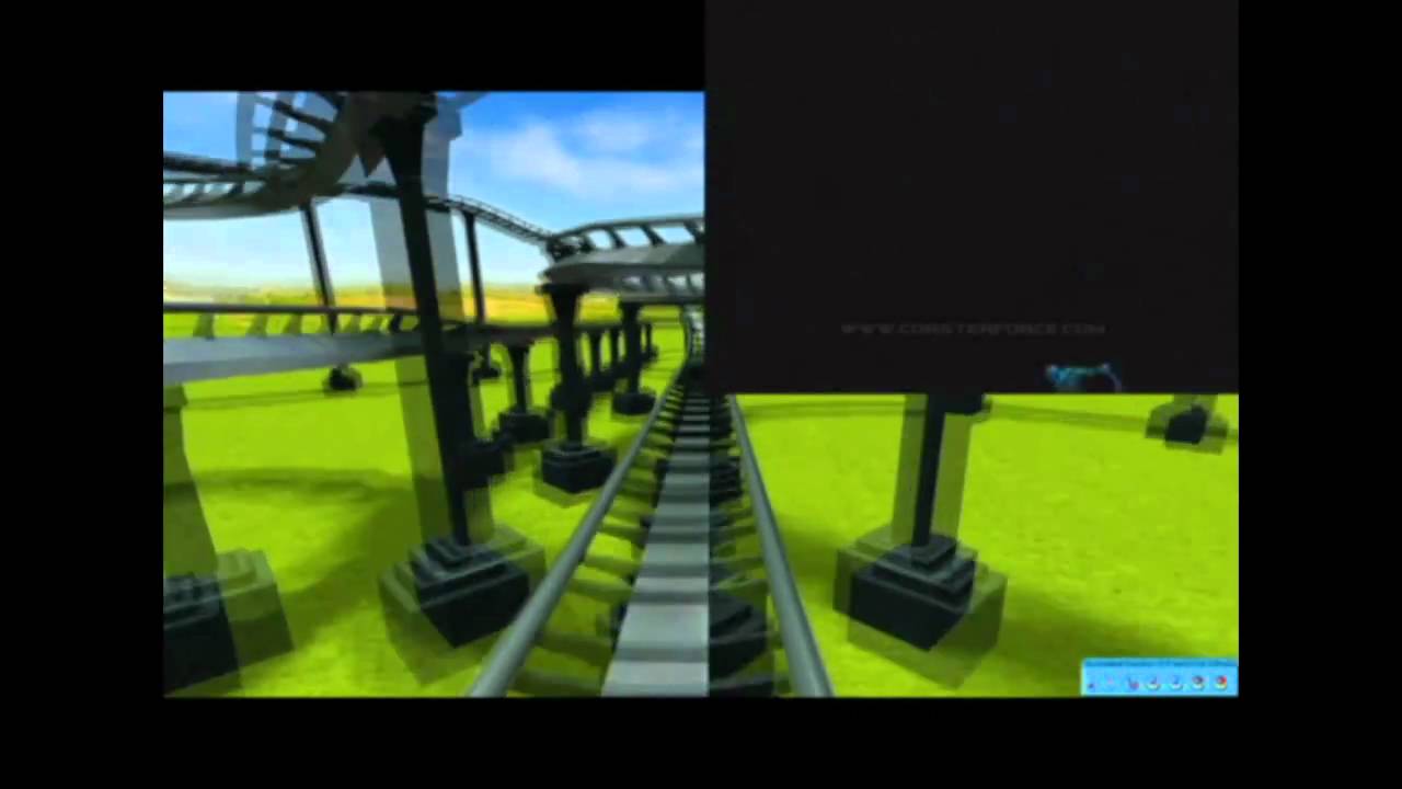 RCT3 - Revenge of the Mummy Recreation with PIP