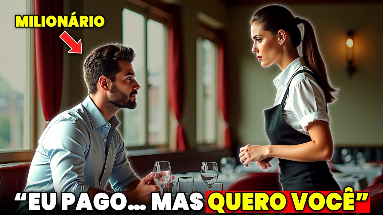 ELE NÃO TINHA DINHEIRO PARA PAGAR E FOI HUMILHADO; Então a GARÇONETE pagou sem SABER QUEM ELE ERA
