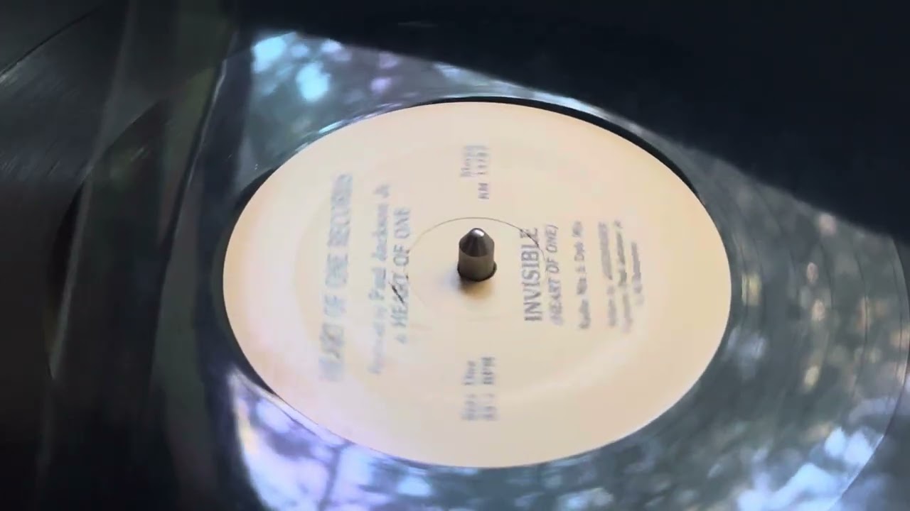 Private 80’s electro funk soul boogie 12” Heart of One “Invisible” dub mix