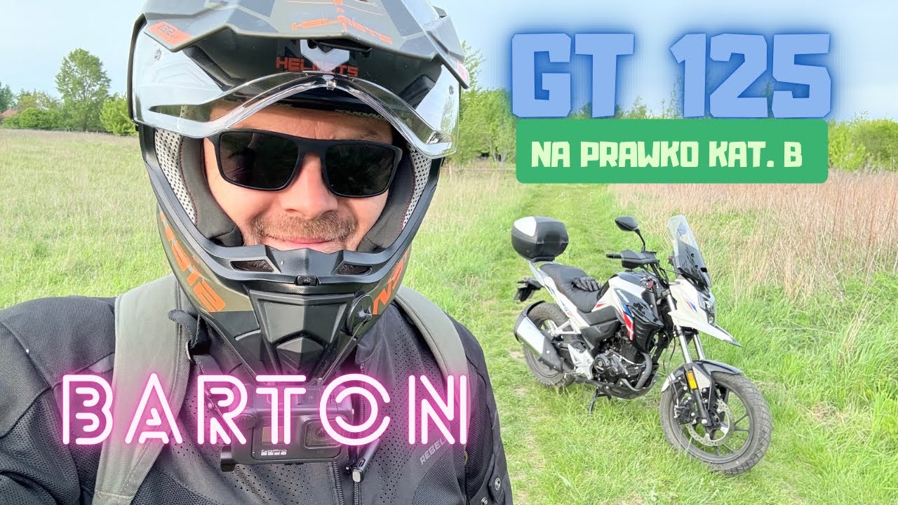 Barton GT 125, czyli przygodowiec na wakajki🤌