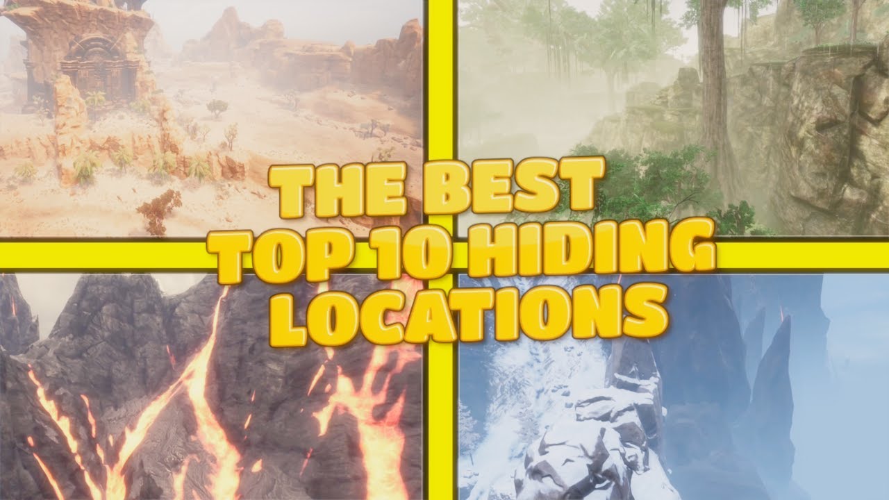 Conan Exiles TOP 10 Secret Hiding Locations 2021
