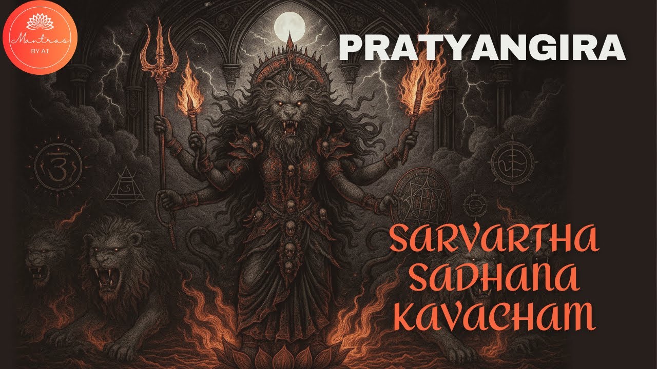Pratyangira Devi Sarvartha Sadhana Kavach –Powerful Shield of Divine Protection | Pratyangira Mantra