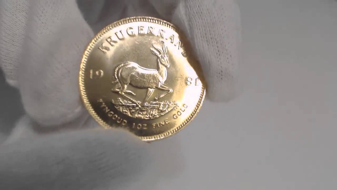 Złota moneta Krugerrand 1oz - przegląd