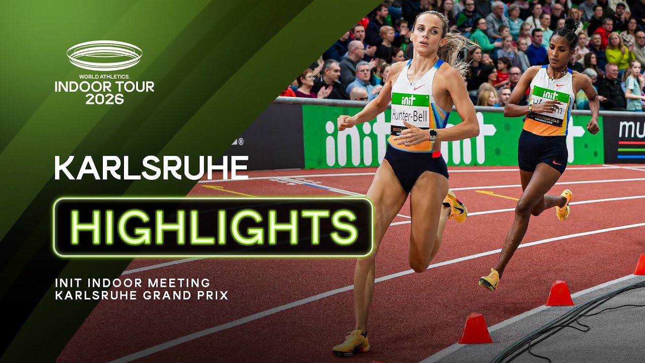 Epic jumps and world leads light up Karlsruhe | World Indoor Tour 26