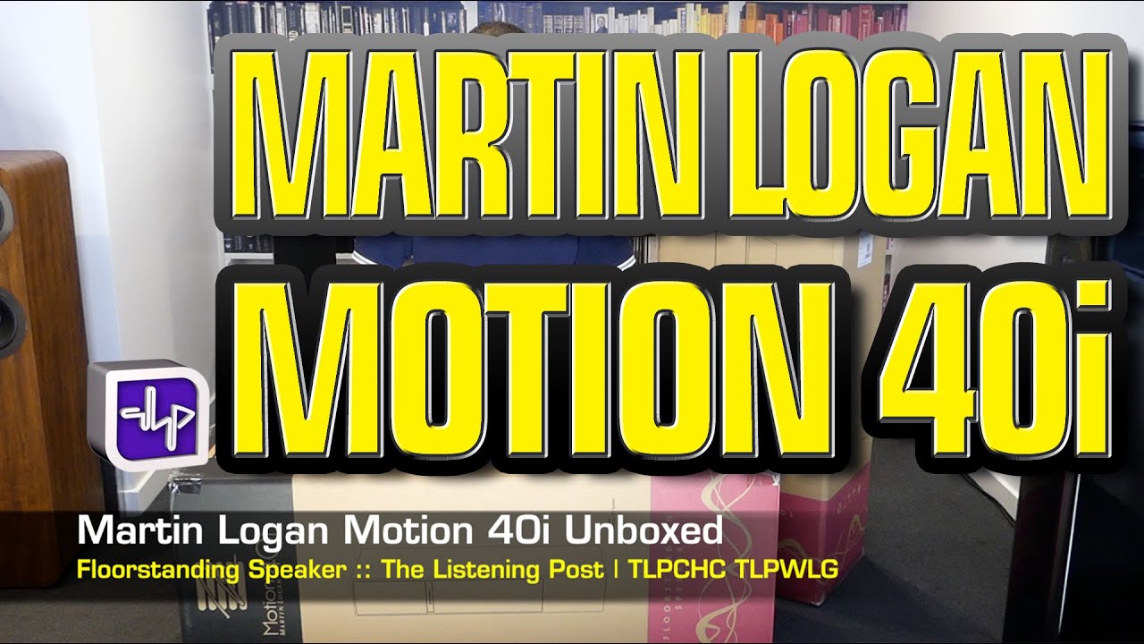 Напольные колонки Martin Logan Motion 40i | The Listening Post | TLPCHC TLPWLG