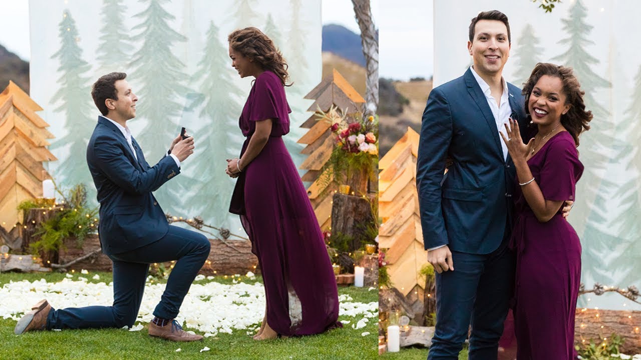 THE MOST ROMANTIC SURPRISE PROPOSAL EVER! || We're Engaged!