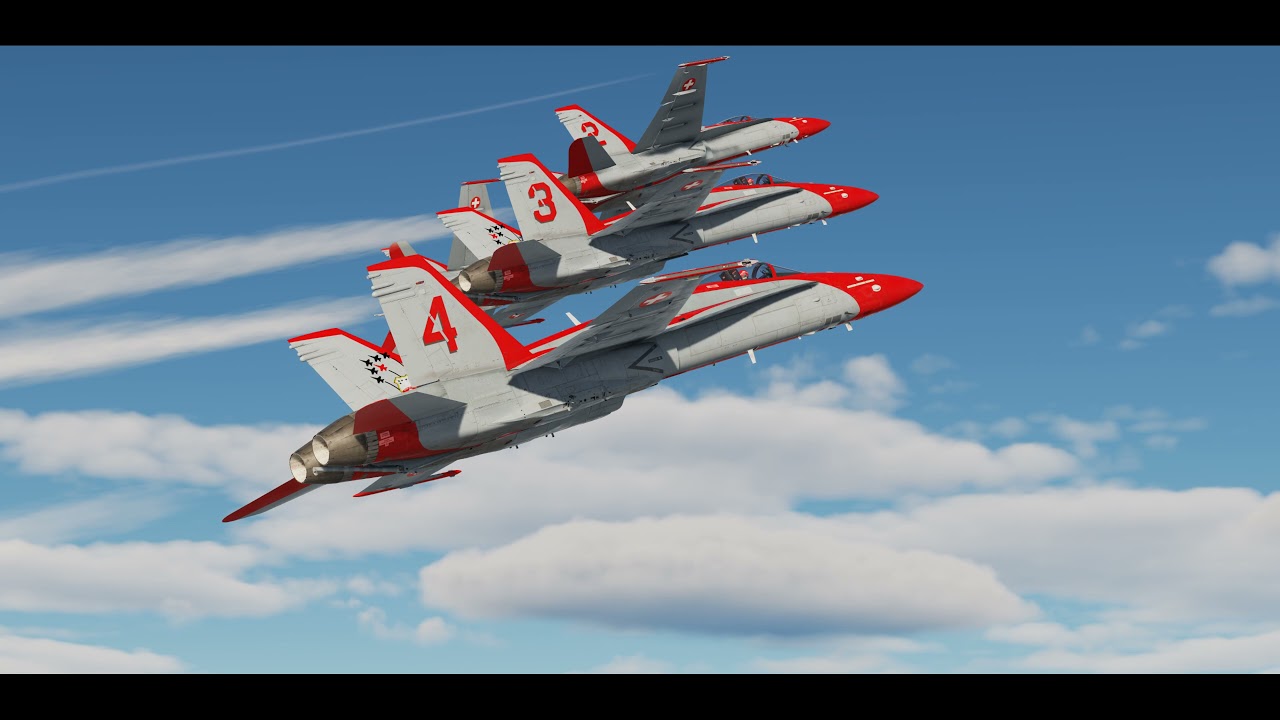 DCS World Movie: INSIDE SWISS JET TEAM
