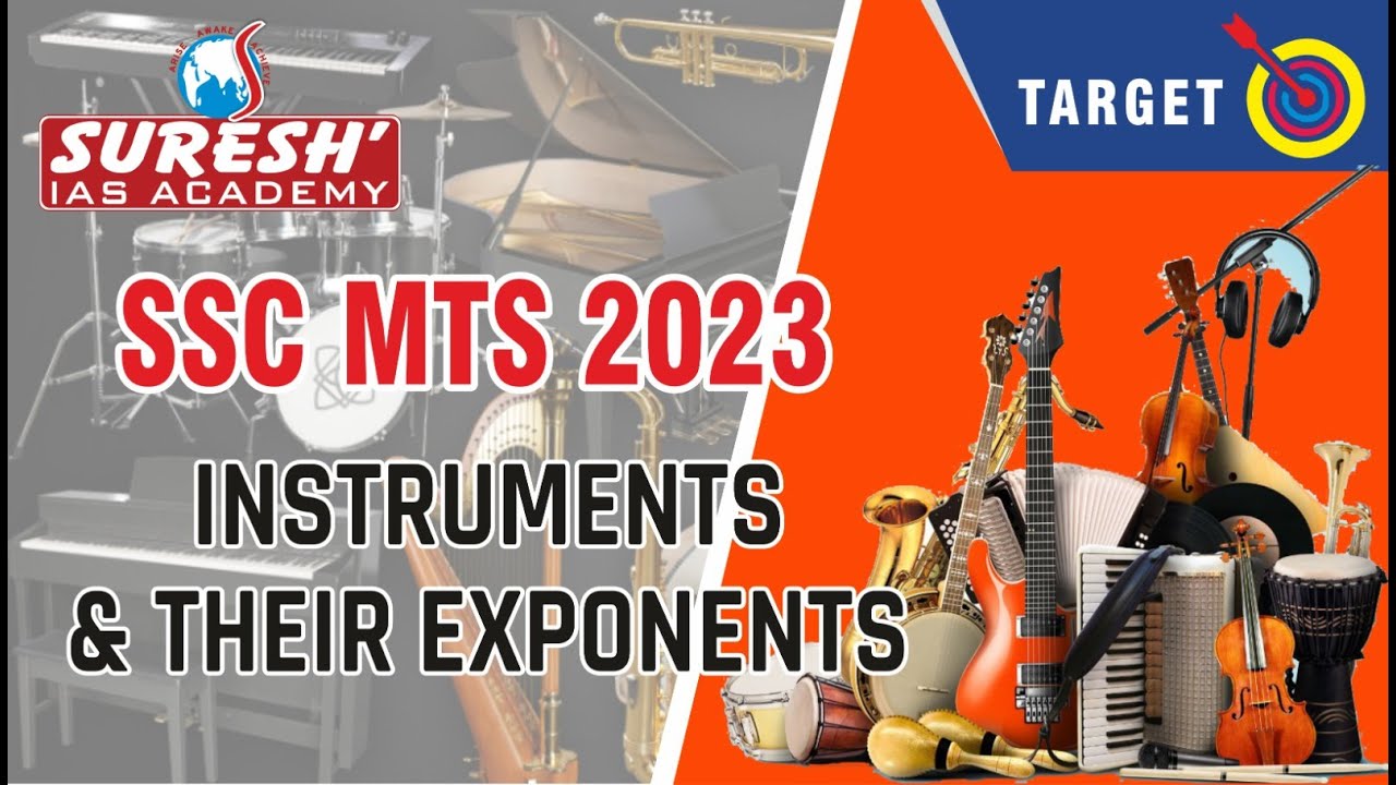 SSC MTS INSTRUMENTS & THEIR EXPONENTS  | Suresh Ias Academy