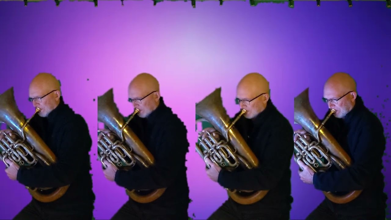 Bach Chorale Nun bitten wir den heiligen Geist BWV 197   Euphonium Quartet