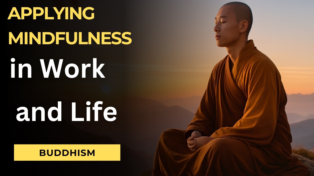 Applying Mindfulness in Work and Life – A Buddhist Perspective