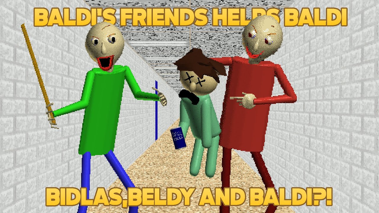 Ты не сможешь использовать Bsoda! | Друг Балди помогает Балди [мод Baldi's Basics]