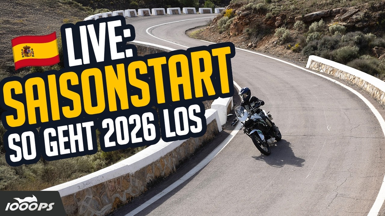 So startet bei 1000PS die Saison 2026 - Tests & Vergleiche - KLE500 Test FAQ - LIVE aus Barcelona