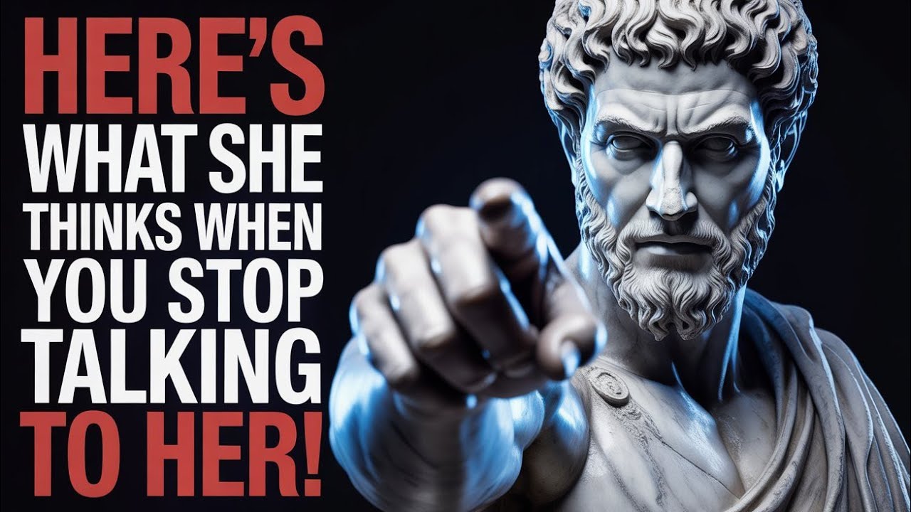 A Woman Will Do This When You Stop Contacting Her | Stoic Think