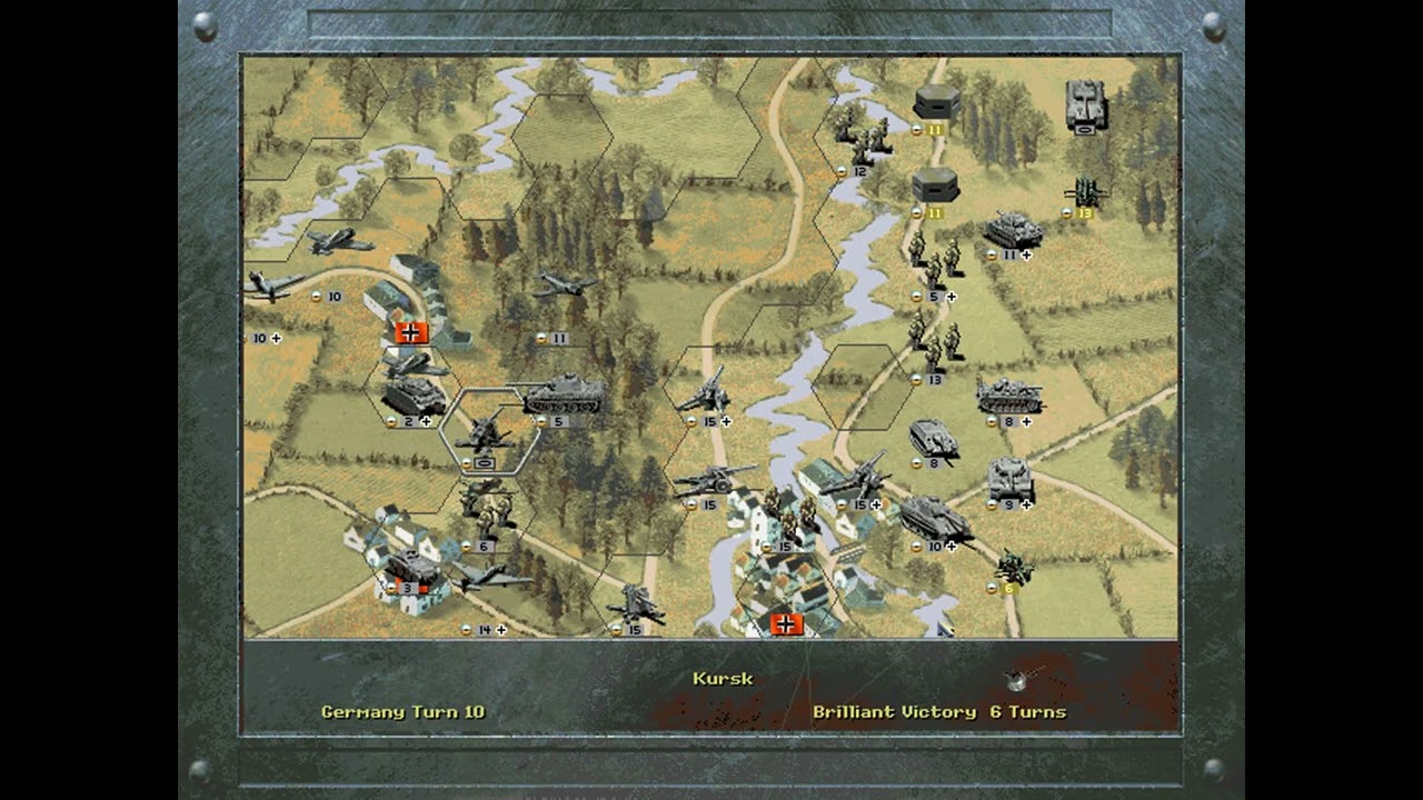 Panzer General 2: Waffen SS Campaign - 17.2 Kursk - Part 2