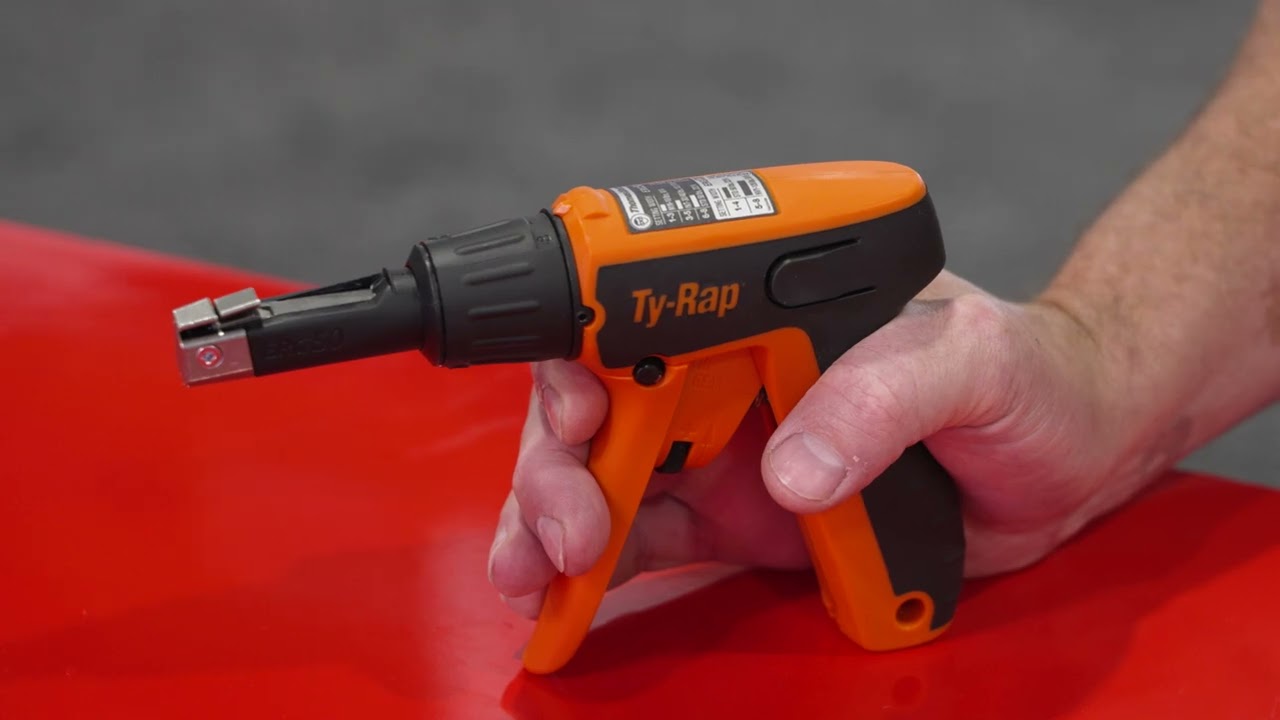 Power Minute Plus: The Ty-Rap&reg; ERG50 Ergonomic cable tie installation tool