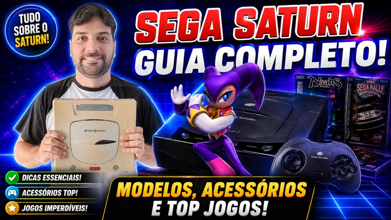 NÃO Compre um SEGA SATURN ANTES de assistir a este vídeo! | 2.0
