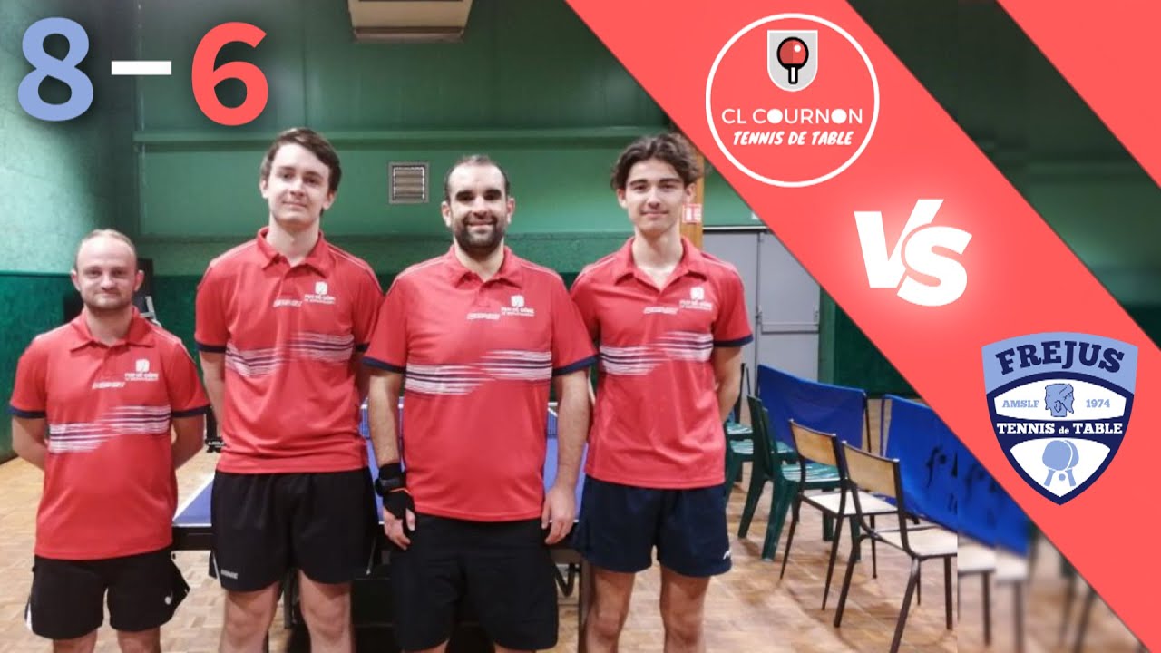CL Cournon TT 1 VS Frejus AMSL 2 | N3 | 23/10/2021 | Tennis de Table